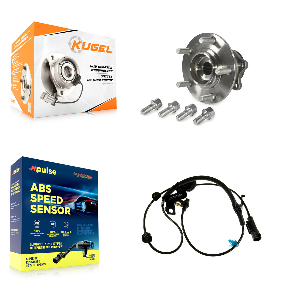 Rear Wheel Hub Bearing And ABS Sensor Kit For Mitsubishi Lancer K7S-100814