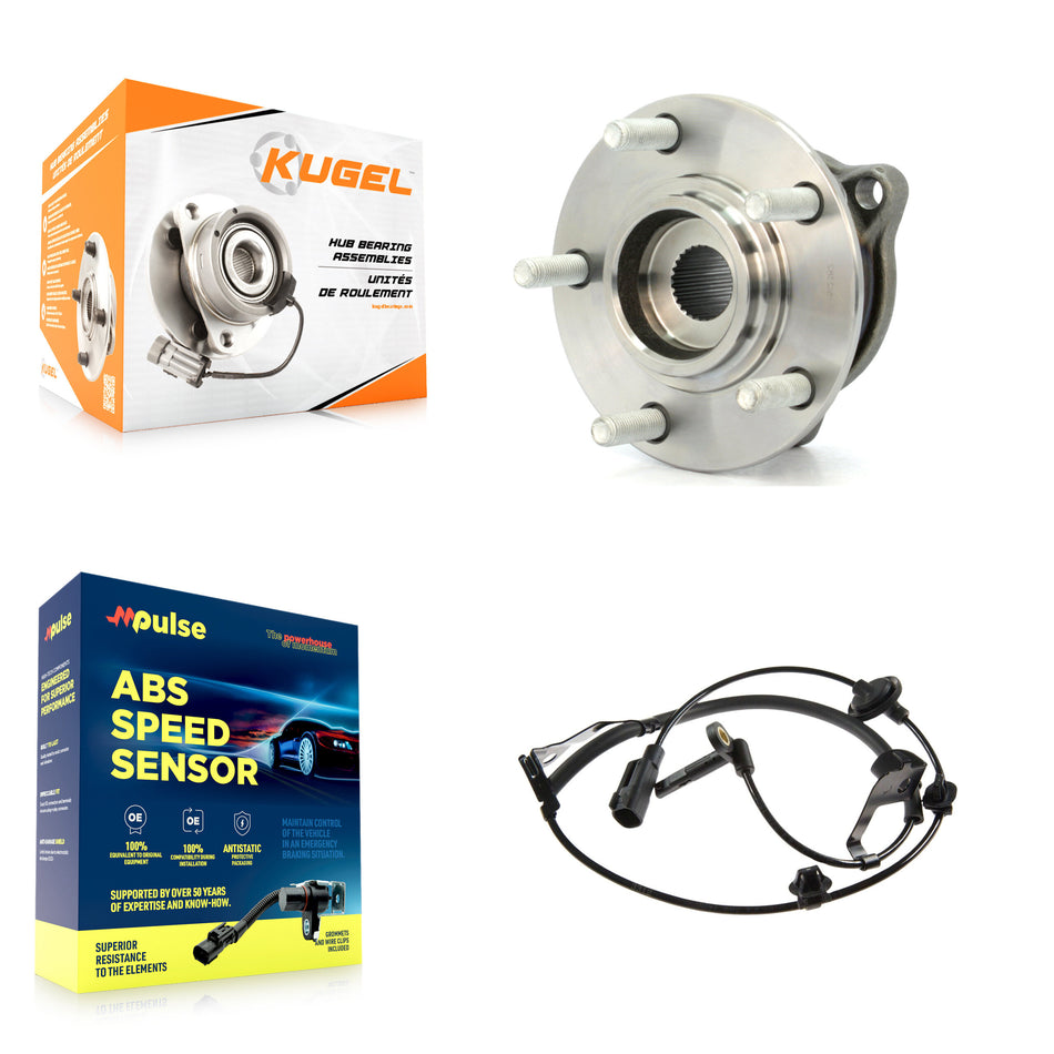Rear Wheel Hub Bearing And ABS Sensor Kit For Mitsubishi Lancer with Harness K7S-100815