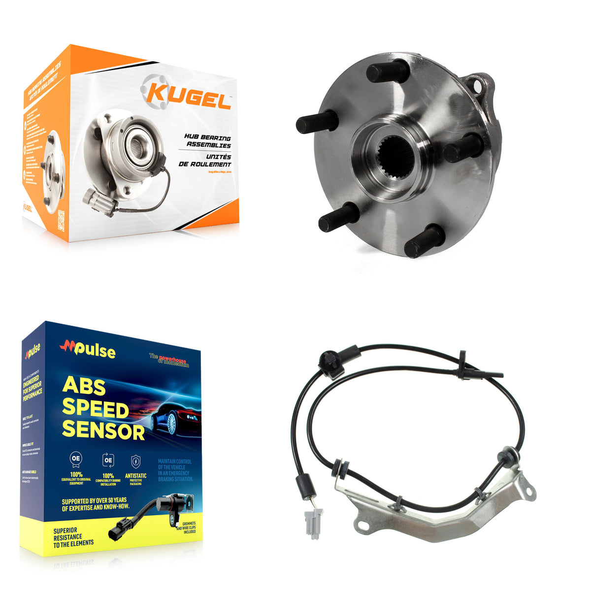 Rear Wheel Hub Bearing And ABS Sensor Kit For Subaru Impreza K7S-100824