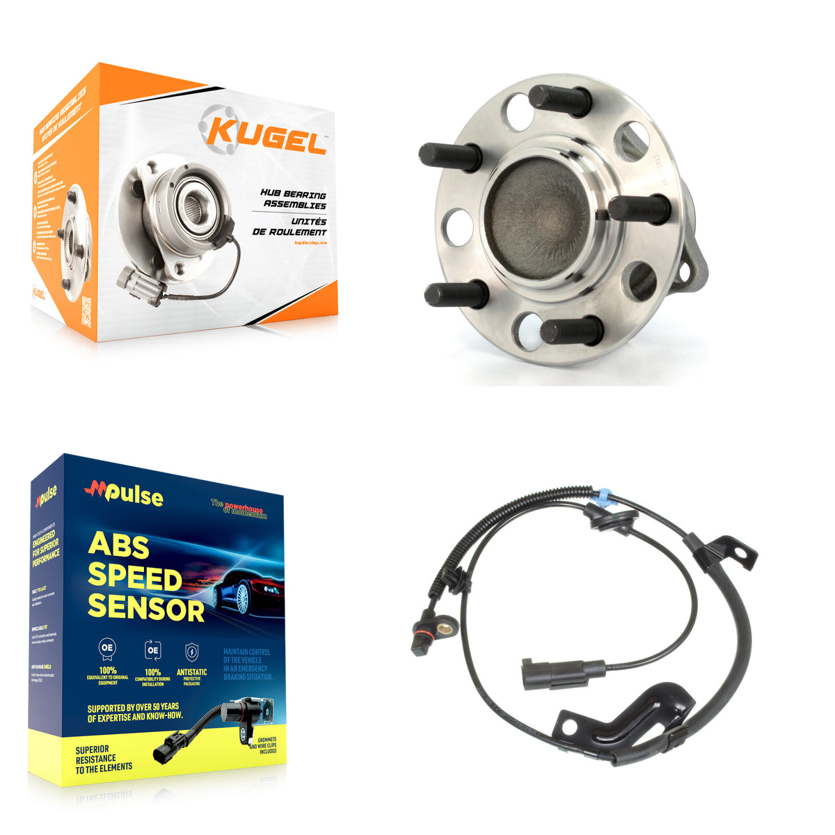 Rear Wheel Hub Bearing And ABS Sensor Kit For Jeep Patriot Compass Dodge Caliber K7S-100834