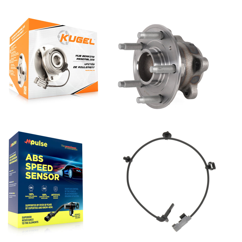 Rear Wheel Hub Bearing And Extra ABS Sensor Kit For Buick Encore Chevrolet Trax K7S-100861