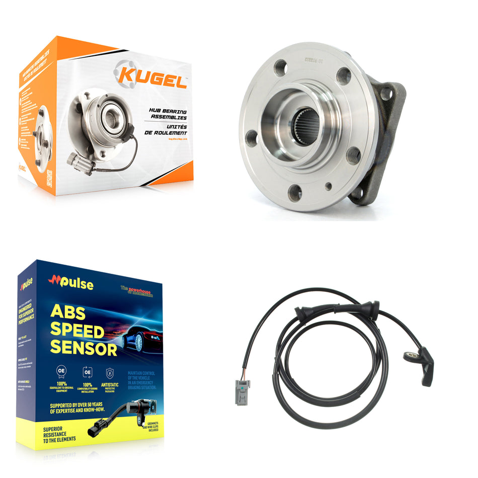 Rear Wheel Hub Bearing And ABS Sensor Kit For Volvo XC90 with Harness K7S-100862