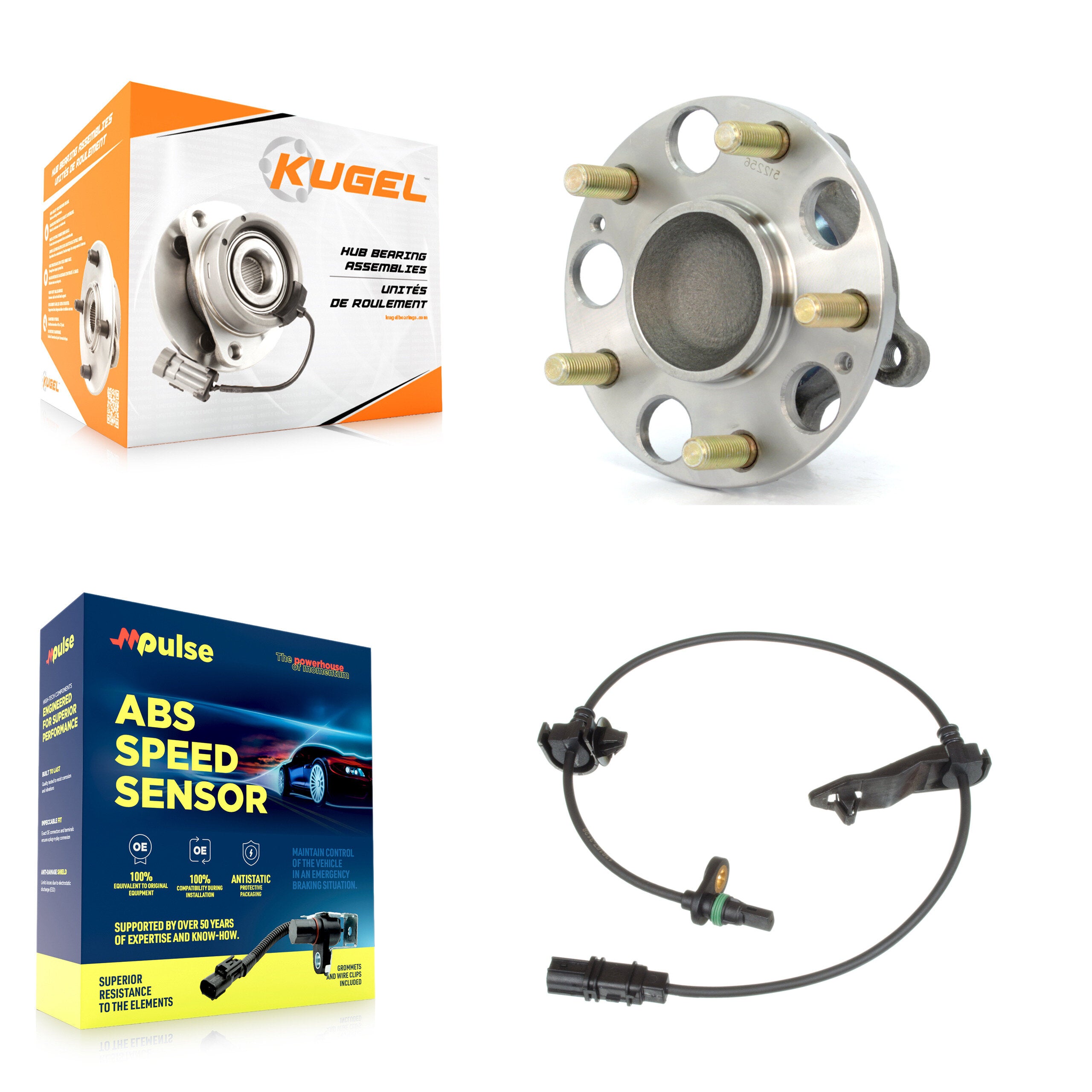 Rear Wheel Hub Bearing And ABS Sensor Kit For Honda Civic K7S-100889