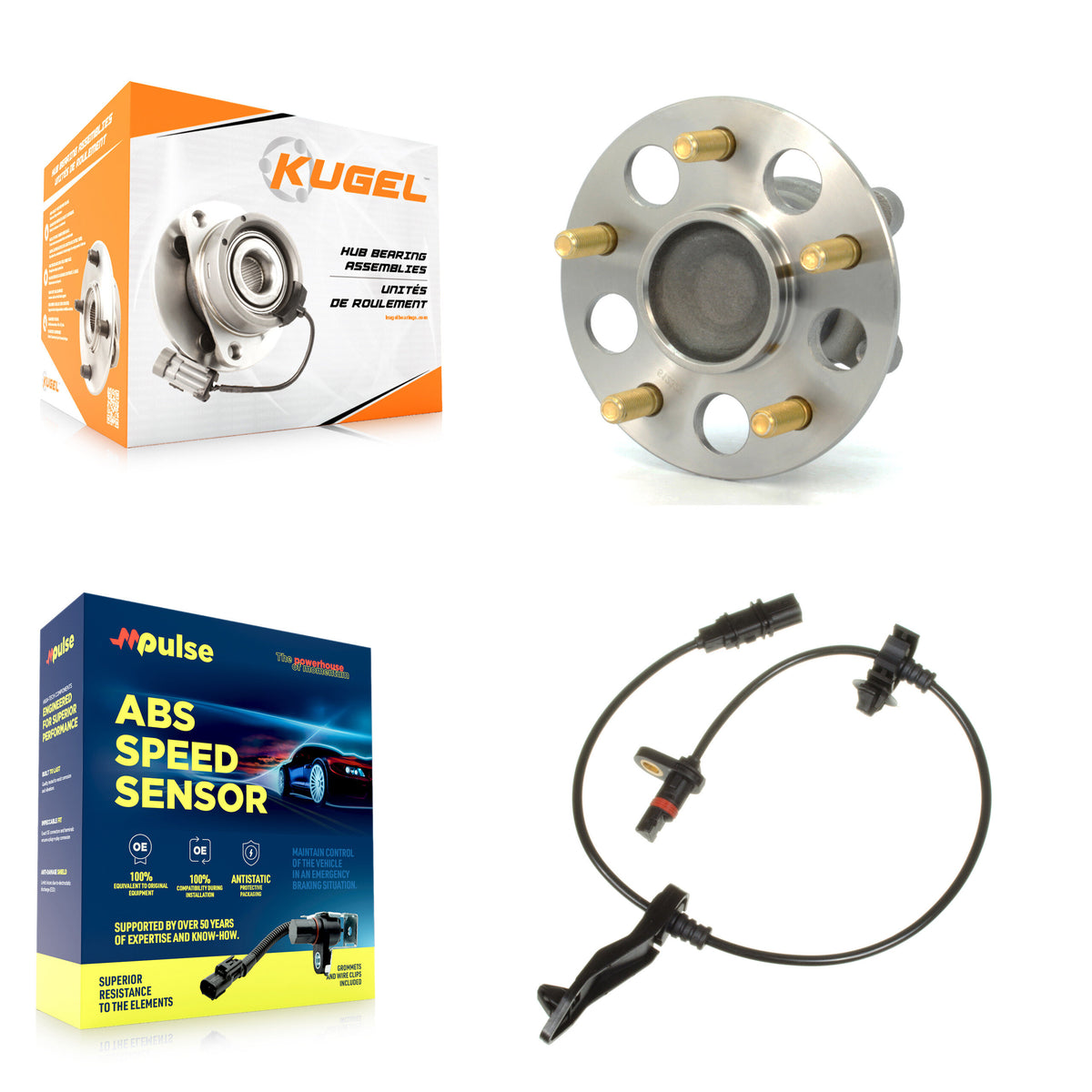 Rear Wheel Hub Bearing And ABS Sensor Kit For Honda Civic K7S-100894