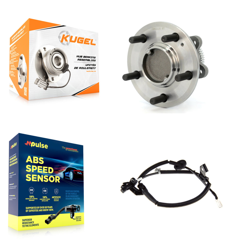 Rear Wheel Hub Bearing ABS Sensor Kit For 2006 Hyundai Sonata To 09 27 with Harness K7S-100905