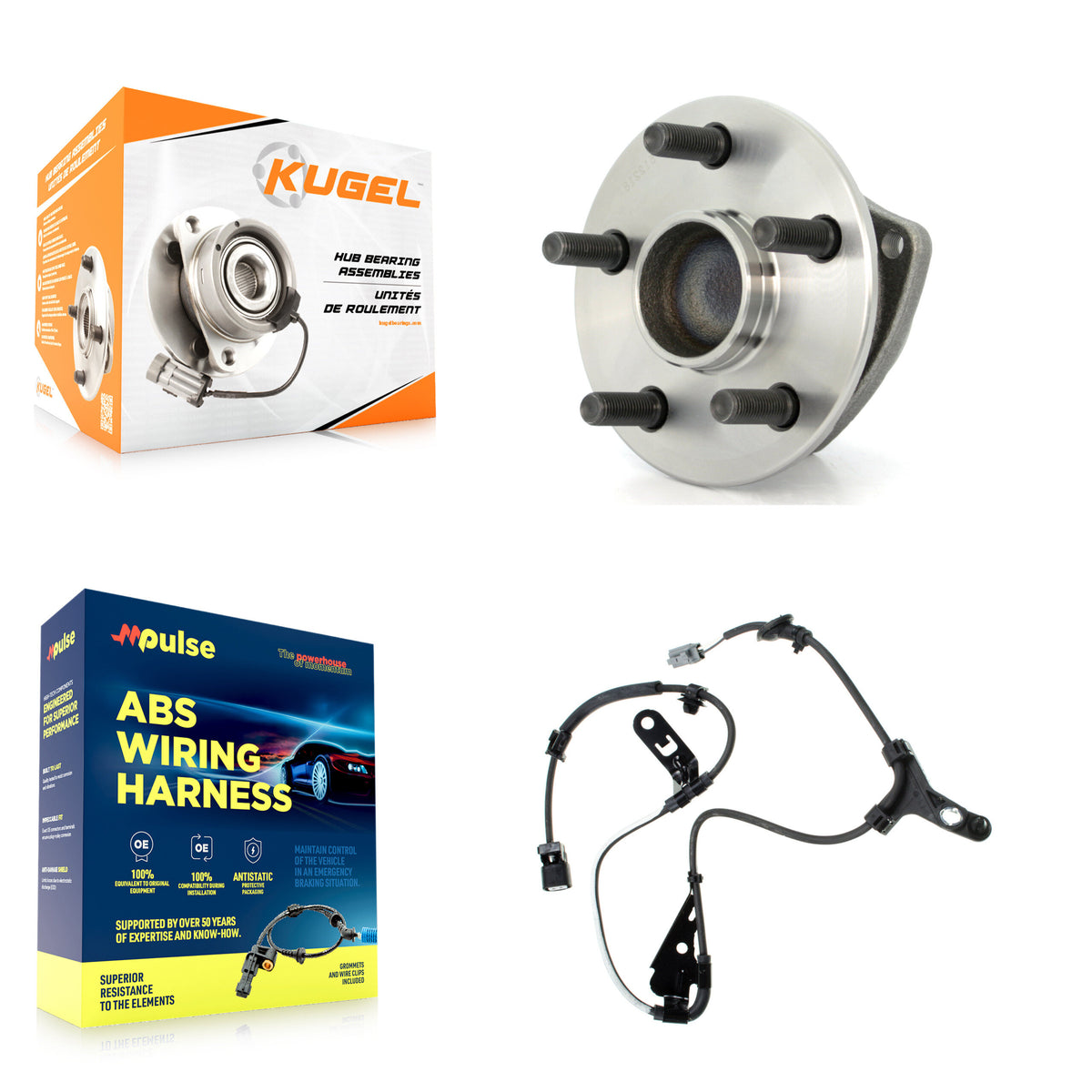 Rear Wheel Hub Bearing And ABS Sensor Kit For Toyota Corolla Matrix Pontiac Vibe K7S-100933