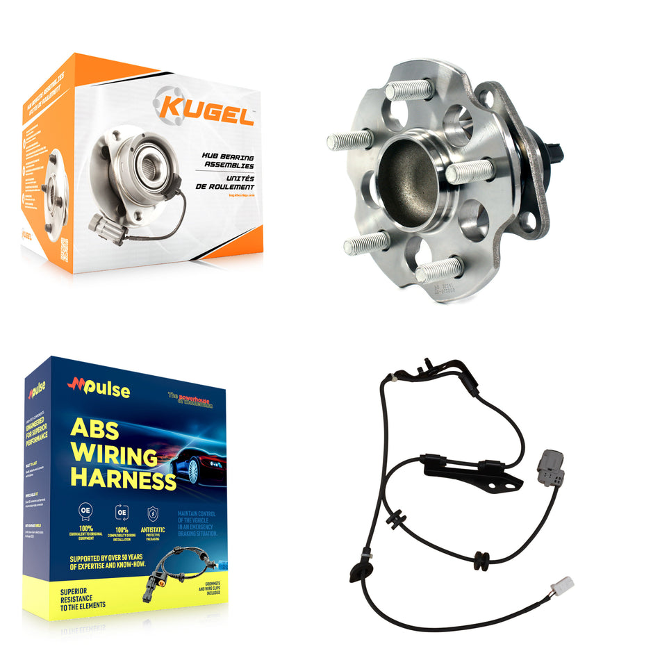 Rear Wheel Hub Bearing And Extra ABS Sensor Kit For Toyota Prius V K7S-100934