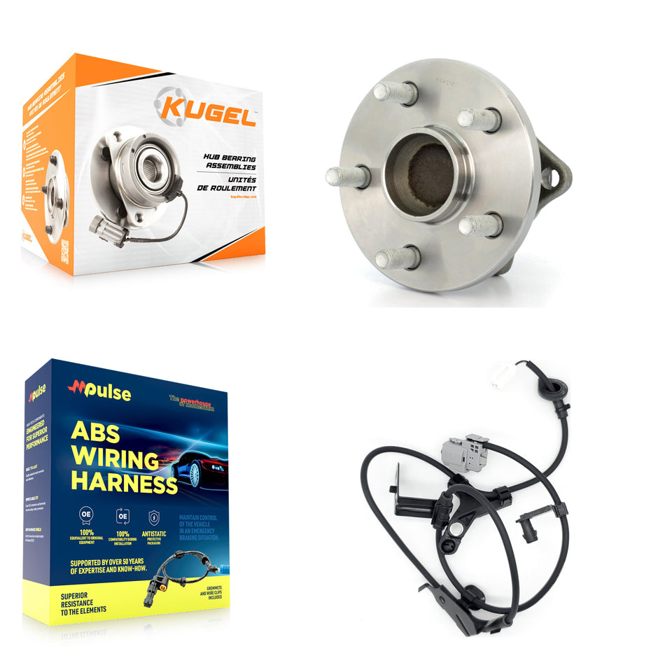 Rear Wheel Hub Bearing And Extra ABS Sensor Kit For Toyota Corolla Matrix K7S-100943