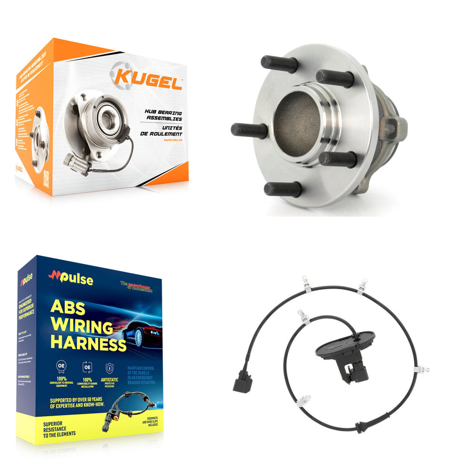 Rear Wheel Hub Bearing And ABS Sensor Kit For Mazda 3 Sport K7S-100946