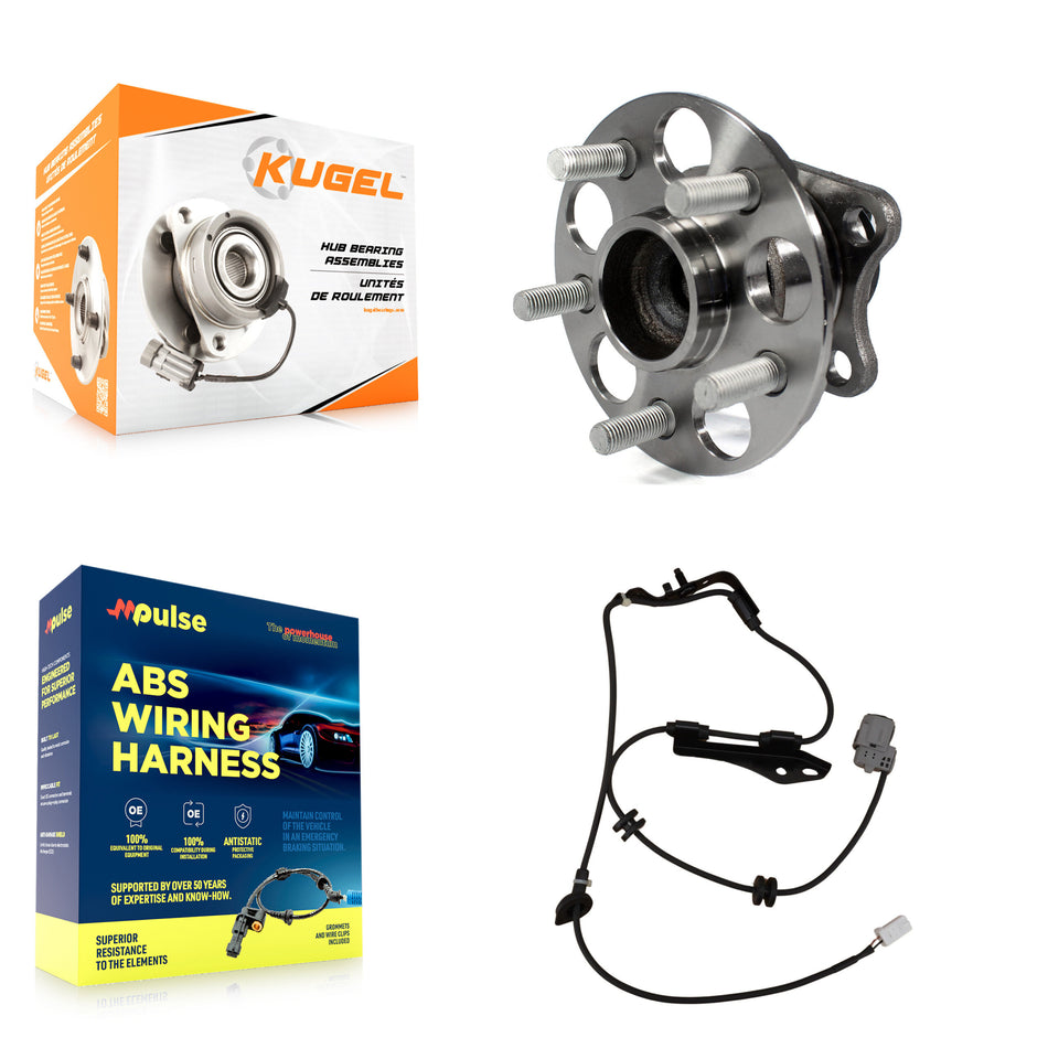 Rear Wheel Hub Bearing And Extra ABS Sensor Kit For Toyota Prius Plug-In K7S-100953