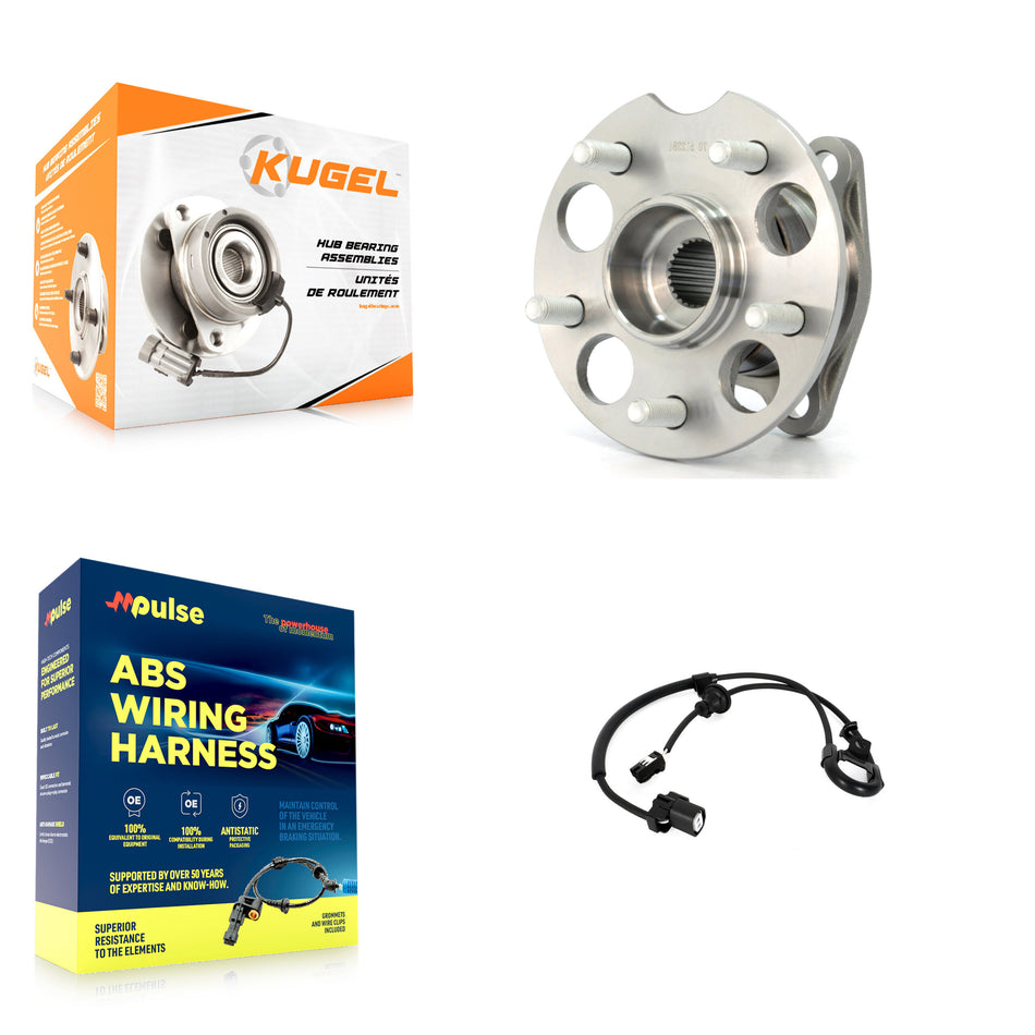 Rear Wheel Hub Bearing ABS Sensor Kit For 2004-2006 Lexus RX330 AWD with 3.3L 4-Wheel K7S-100958