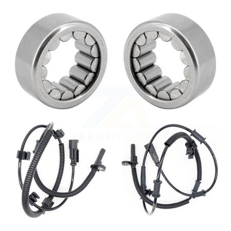Rear Wheel Bearing ABS Sensor Kit For Ford E-150 4.6L 5.4L with 4-Wheel Harness K7S-100963