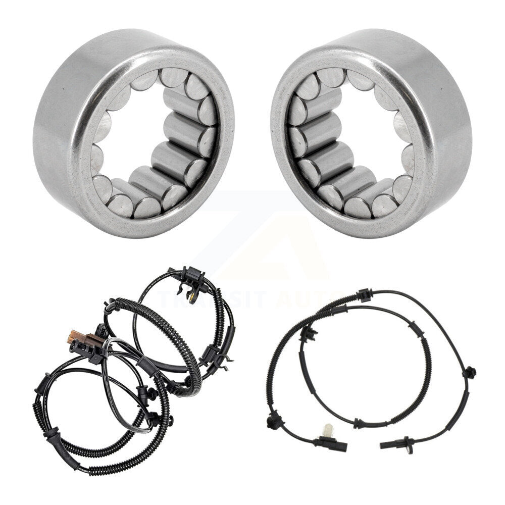 Rear Wheel Bearing & ABS Sensor Kit For 2014 Ford F-150 SVT Raptor with 6.2L Harness K7S-100965