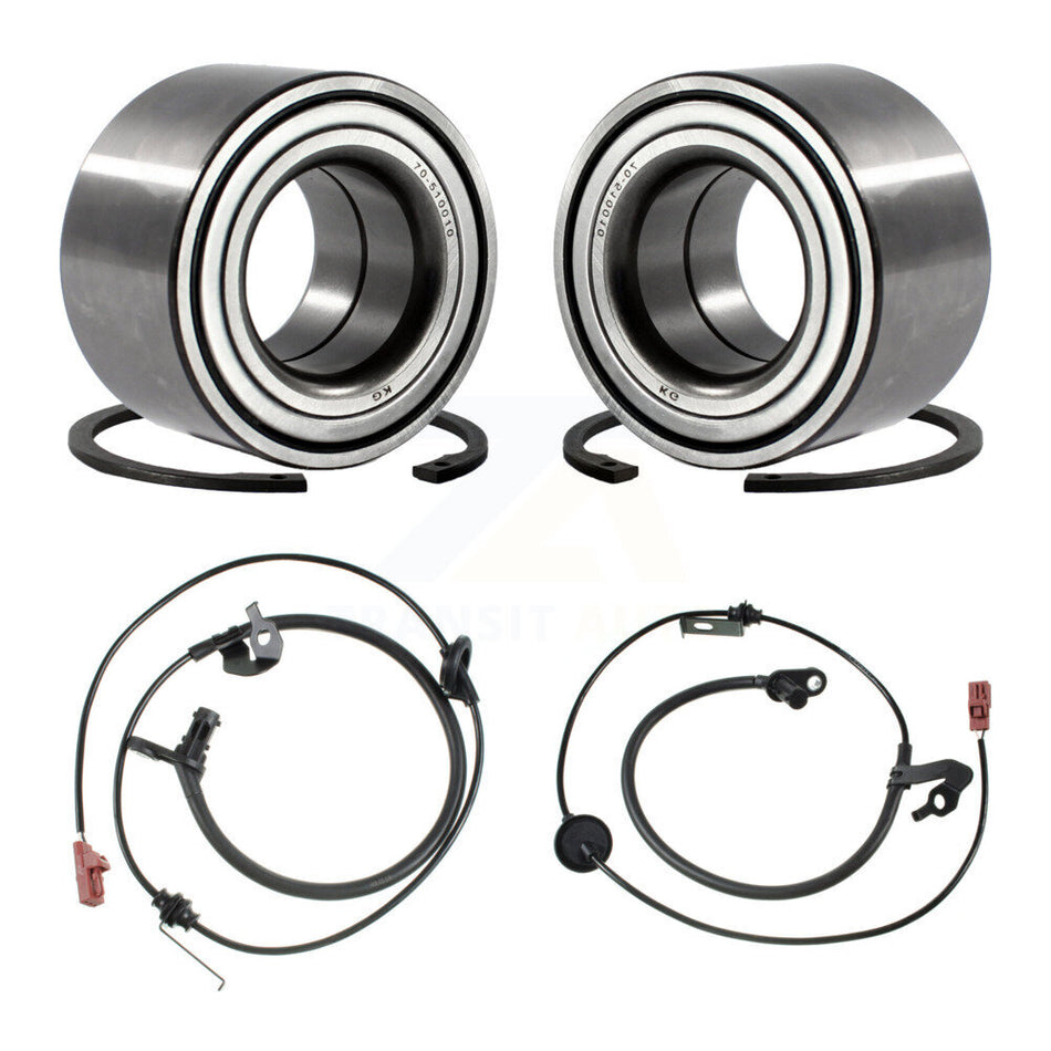 Rear Wheel Bearing ABS Sensor Kit For Ford Fusion Lincoln MKZ Mercury Milan with Harness K7S-100977