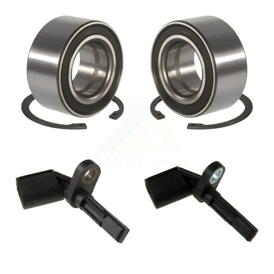 Rear Wheel Bearing Sensor Kit For Audi A4 Quattro Convertible with 3.2L 2.0L 4-Wheel ABS K7S-100992