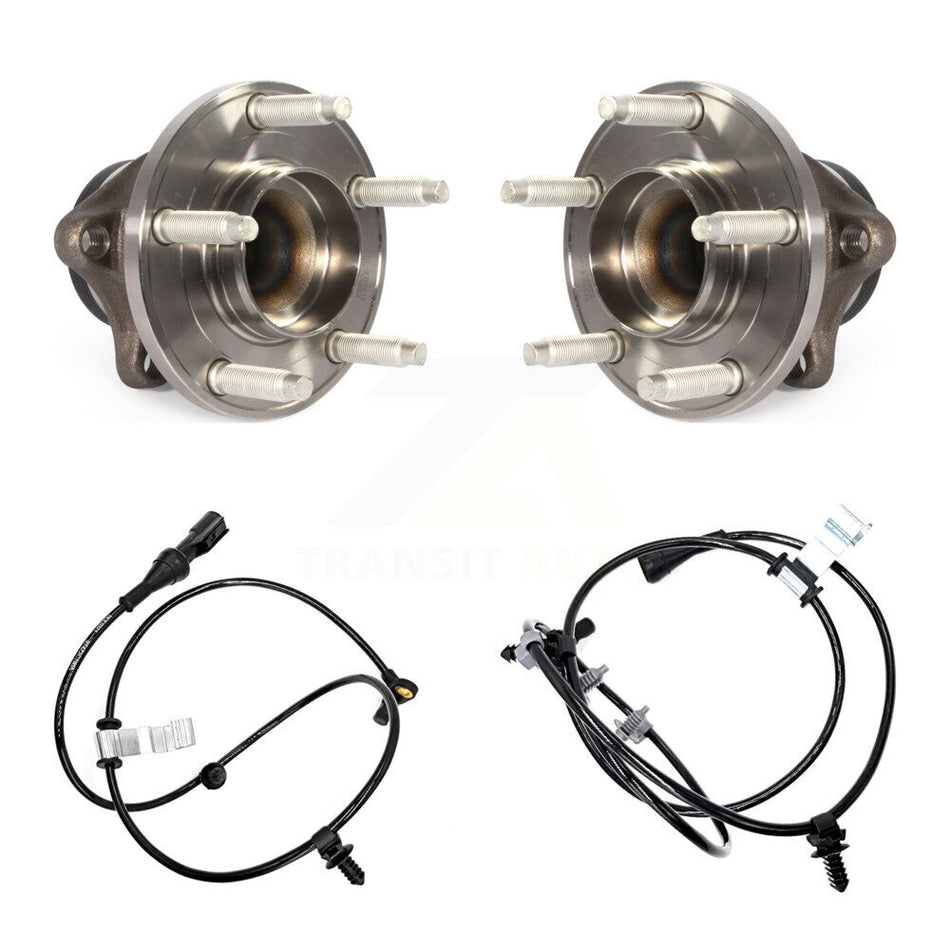 Rear Wheel Hub Bearing ABS Sensor Kit For Ford Edge Lincoln MKX FWD with 3.5L 4-Wheel K7S-101005