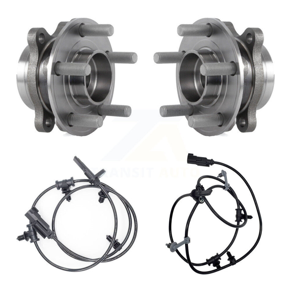 Rear Wheel Hub Bearing Sensor Kit For 2015 Ford Edge AWD with 3.5L/2.0L/2.7L 4-Wheel ABS K7S-101010