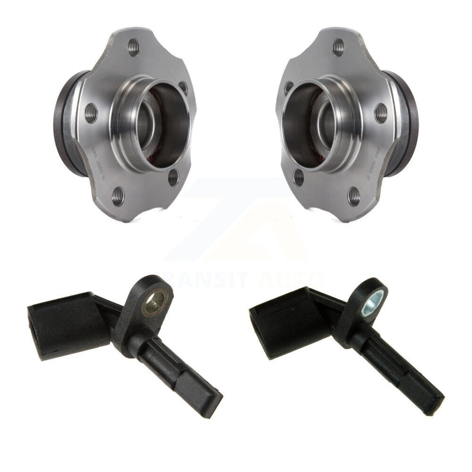 Rear Wheel Hub Bearing And ABS Sensor Kit For Audi A4 A5 A6 K7S-101012