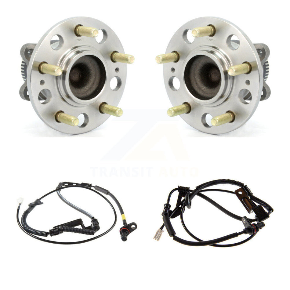 Rear Wheel Hub Bearing & Sensor Kit For Kia Rondo 2.4L 2.7L with 4-Wheel ABS Harness K7S-101044