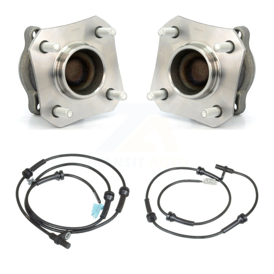 Rear Wheel Hub Bearing & Sensor Kit For 2009 Nissan Sentra 2.0L with Non-ABS Harness K7S-101048