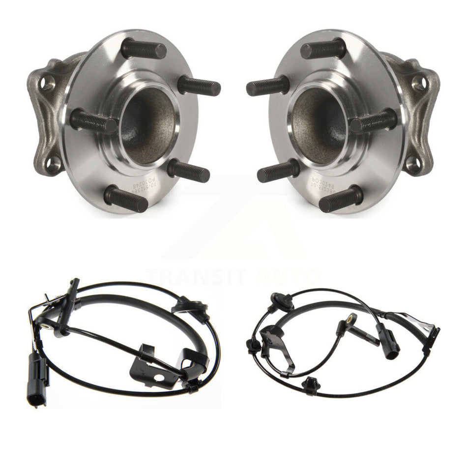Rear Wheel Hub Bearing Sensor Kit For 2007 Mitsubishi Outlander FWD with 3.0L 4-Wheel ABS K7S-101069
