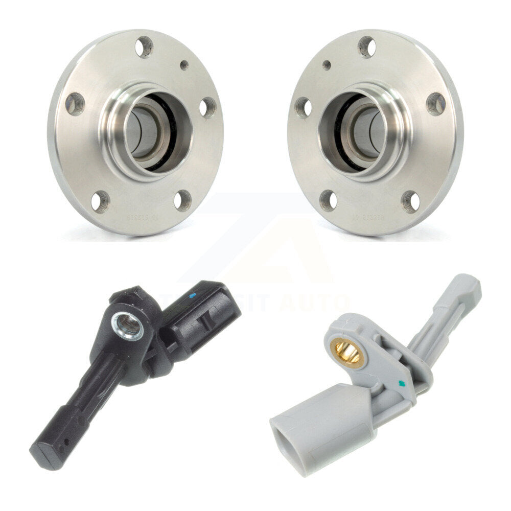 Rear Wheel Hub Bearing And ABS Sensor Kit For Volkswagen Jetta Passat Audi Q3 CC Beetle K7S-101109
