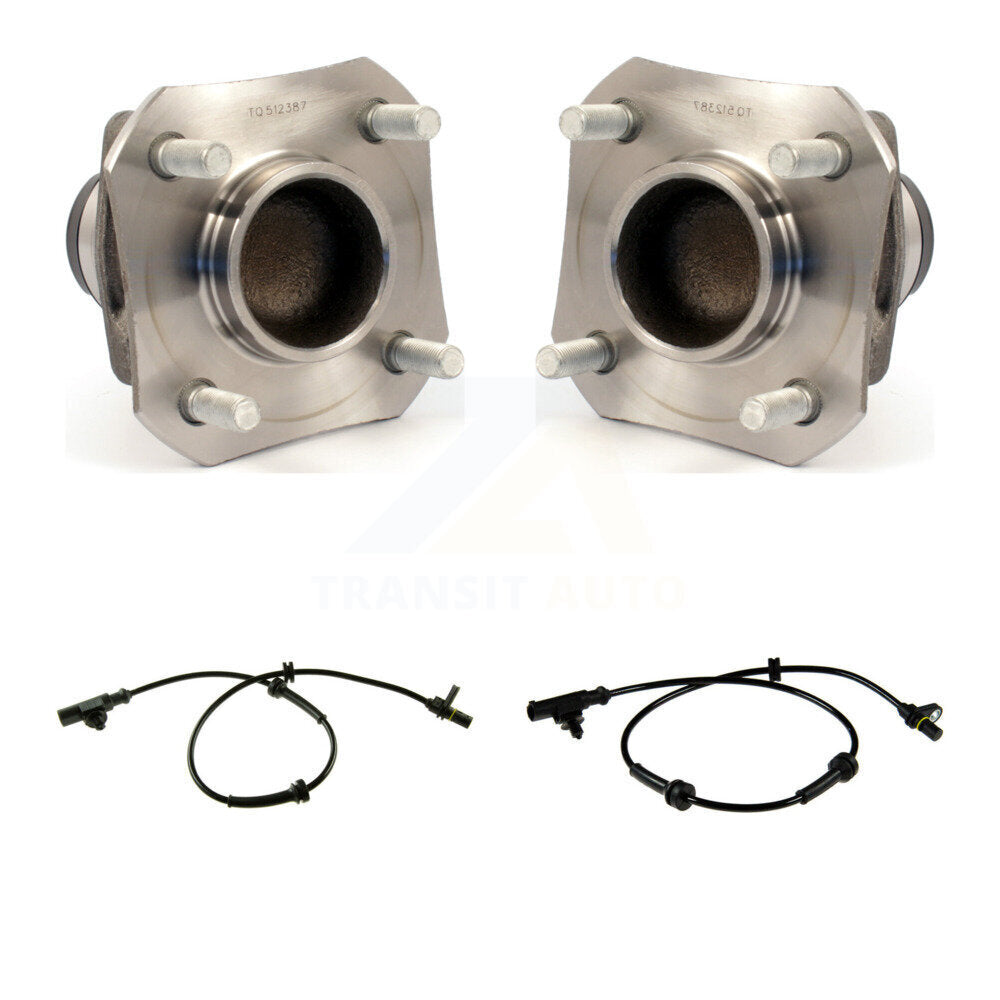 Rear Wheel Hub Bearing And ABS Sensor Kit For 2009 Nissan Versa Non-ABS with Harness K7S-101150