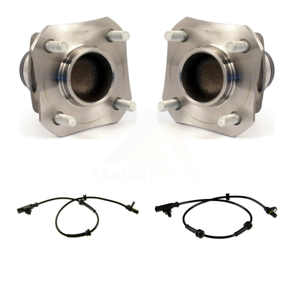 Rear Wheel Hub Bearing And ABS Sensor Kit For 2009 Nissan Versa Non-ABS with Harness K7S-101150