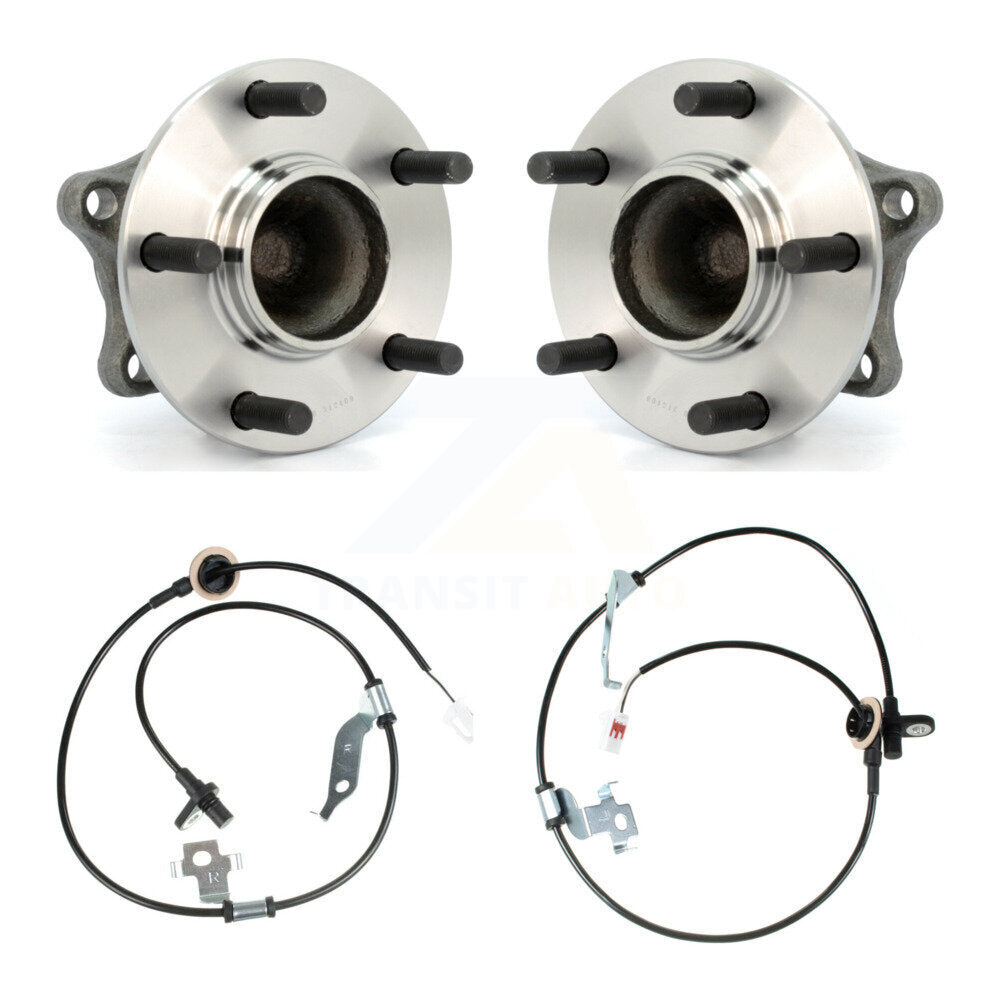 Rear Wheel Hub Bearing ABS Sensor Kit For Mazda 6 3.7L 2.5L with 4-Wheel Harness K7S-101162