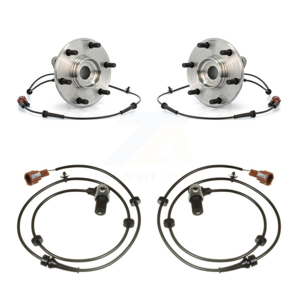 Rear Wheel Hub Bearing Extra Sensor Kit For 2004 Nissan Pathfinder 3.5L with 4-Wheel ABS K7S-101188