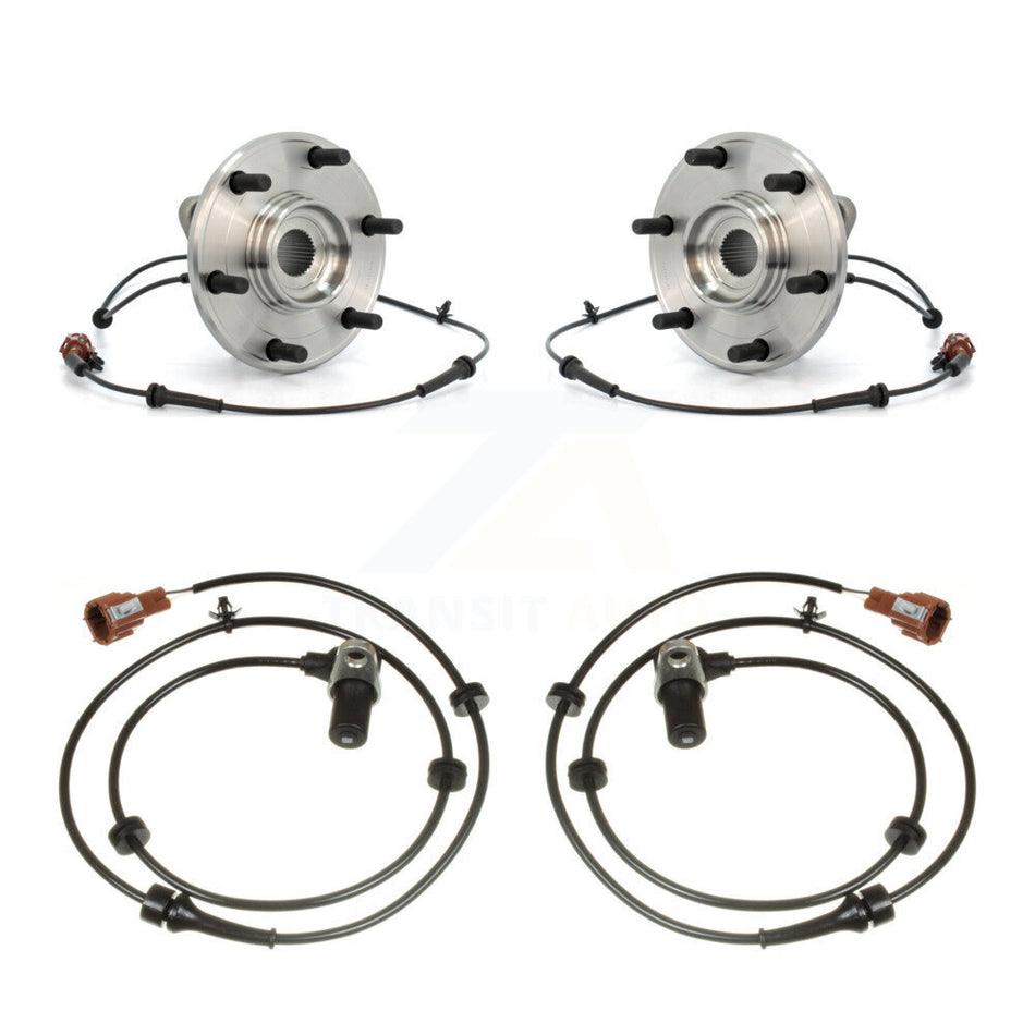 Rear Wheel Hub Bearing Extra Sensor Kit For 2004 Nissan Pathfinder 3.5L with 4-Wheel ABS K7S-101188