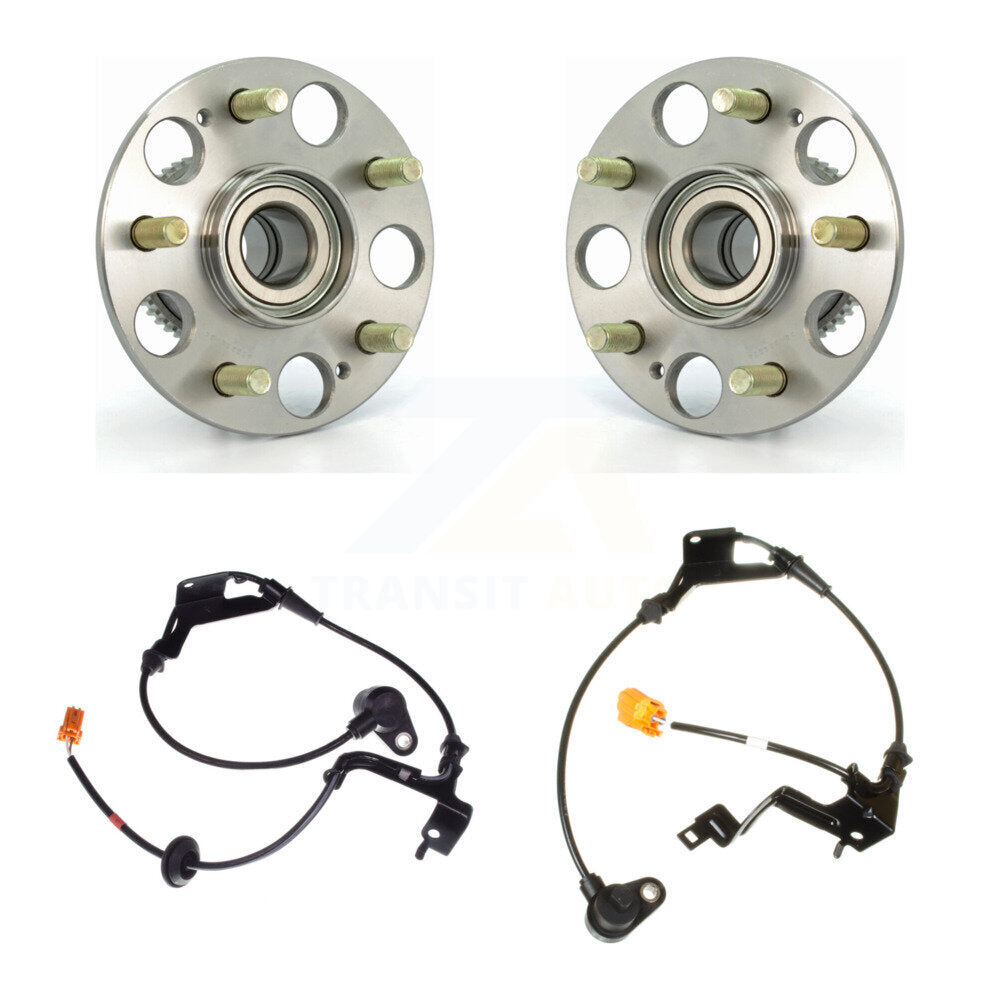 Rear Wheel Hub Bearing Sensor Kit For 02-04 Acura RSX 2.0L with 4-Wheel ABS Harness K7S-101228