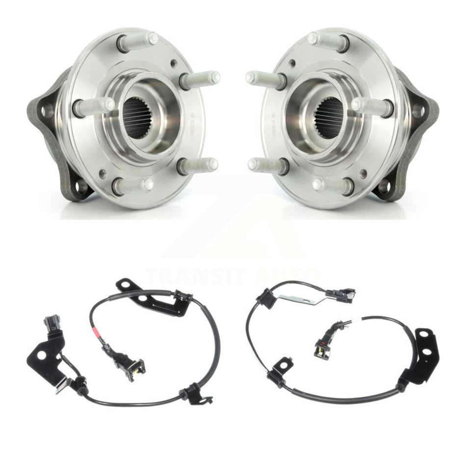 Rear Wheel Hub Bearing Sensor Kit For 16 Hyundai Santa Fe Sport AWD with 2.4L 4-Wheel ABS K7S-101275