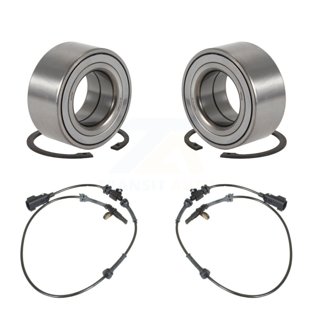 Rear Wheel Bearing Sensor Kit For 08-12 Land Rover LR2 3.2L with 4-Wheel ABS Harness K7S-101311