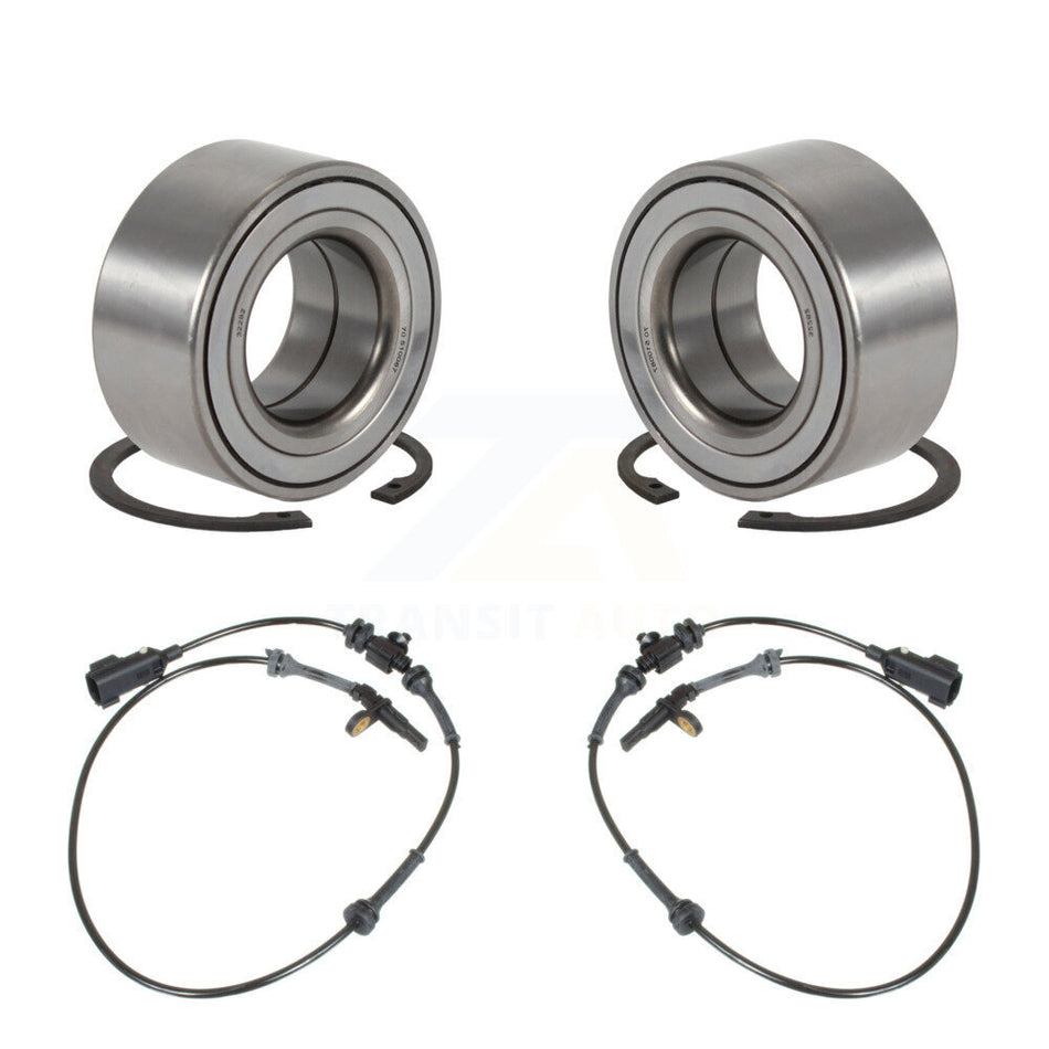 Rear Wheel Bearing Sensor Kit For 08-12 Land Rover LR2 3.2L with 4-Wheel ABS Harness K7S-101311