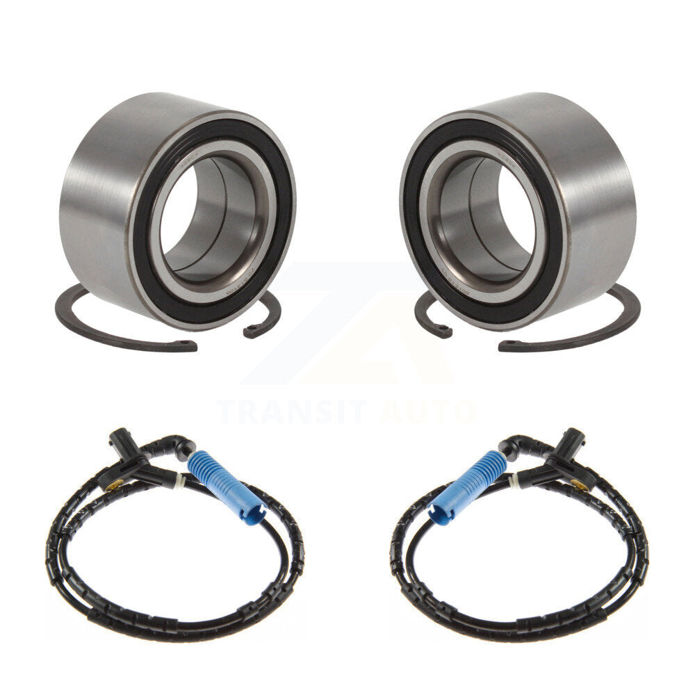 Rear Wheel Bearing & Sensor Kit For 03-05 BMW Z4 2.5L 3.0L with 4-Wheel ABS Harness K7S-101312