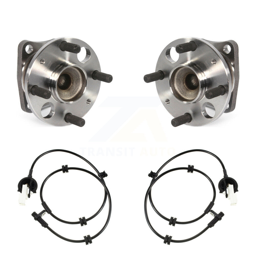 Rear Wheel Hub Bearing & Sensor Kit For 11-14 Mazda 2 1.5L with 4-Wheel ABS Harness K7S-101326