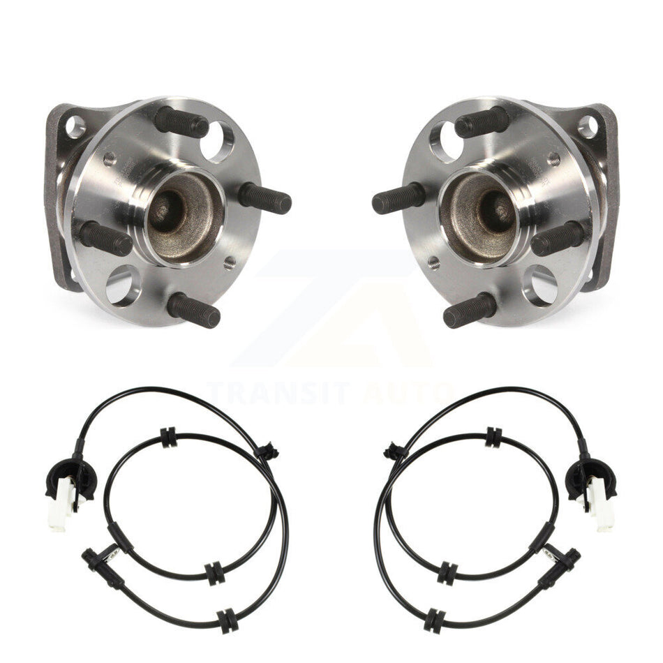 Rear Wheel Hub Bearing & Sensor Kit For 11-14 Mazda 2 1.5L with 4-Wheel ABS Harness K7S-101326