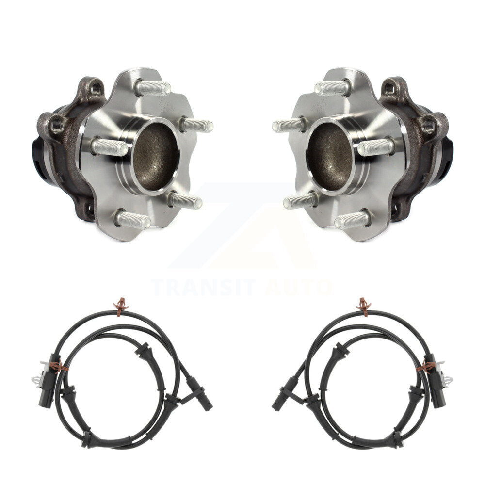 Rear Wheel Hub Bearing And ABS Sensor Kit For Nissan Rogue FWD with 2.5L 4-Wheel K7S-101344