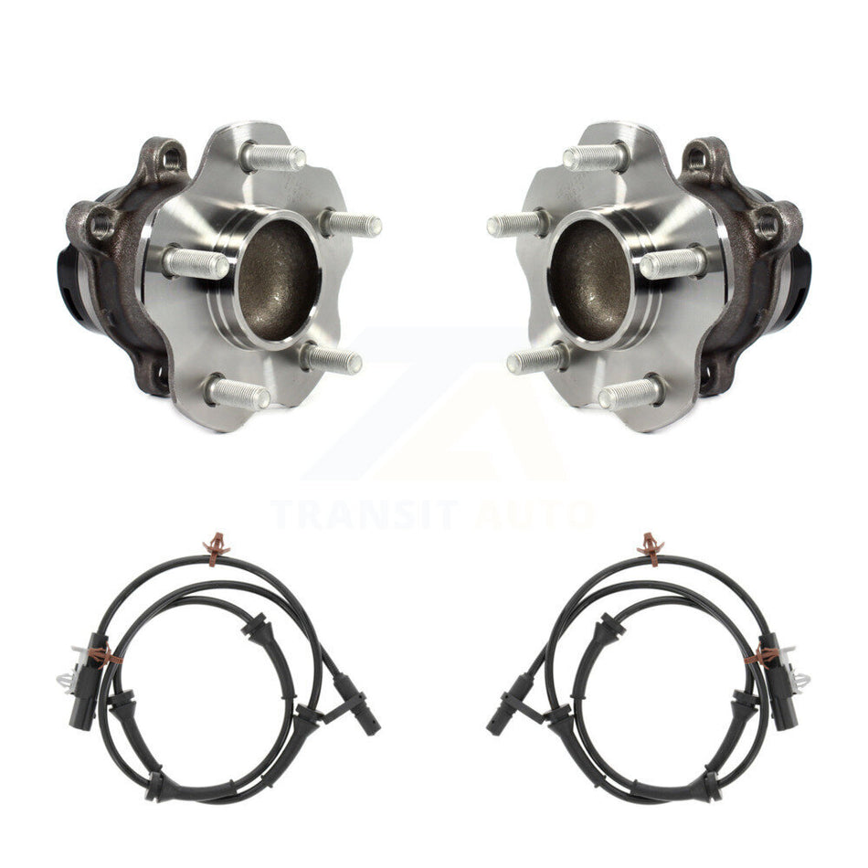 Rear Wheel Hub Bearing And ABS Sensor Kit For Nissan Rogue FWD with 2.5L 4-Wheel K7S-101344