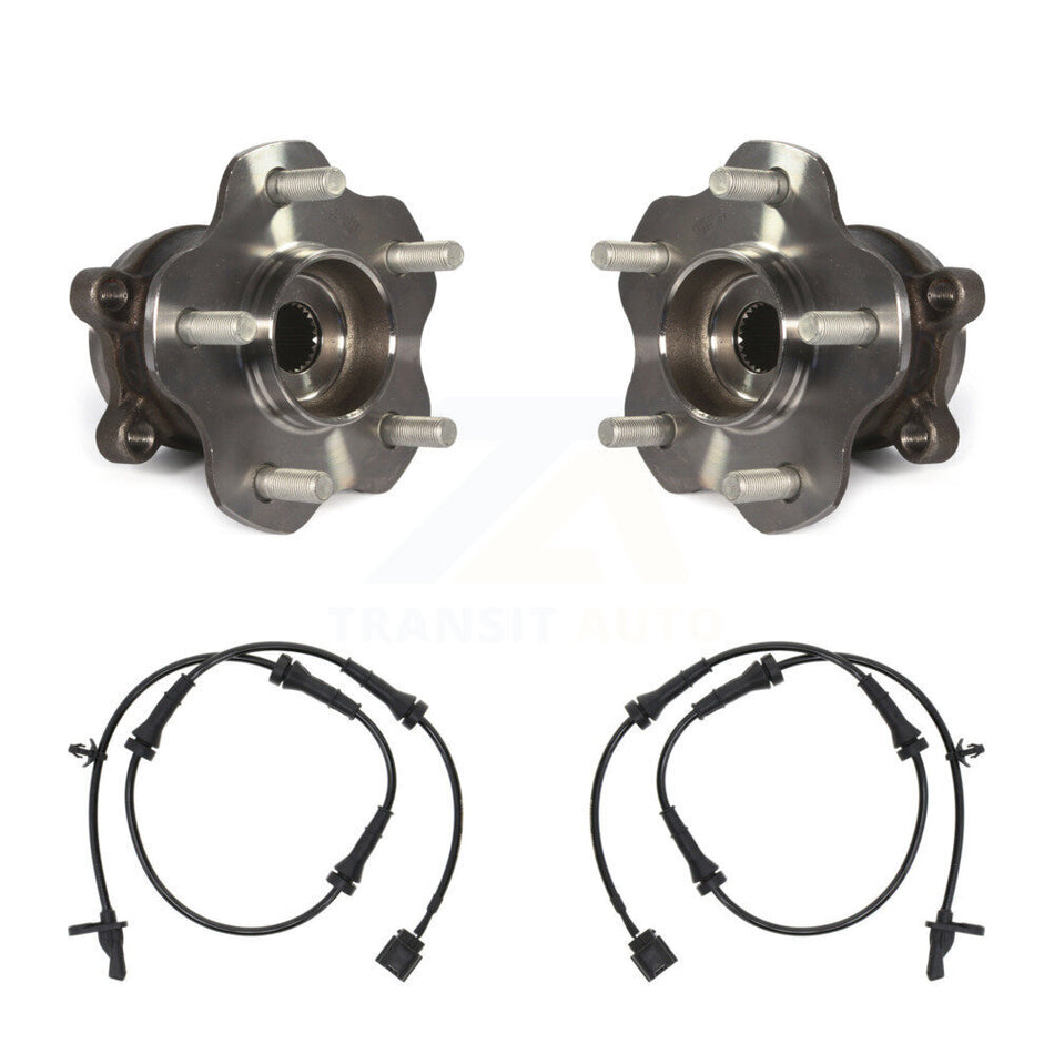 Rear Wheel Hub Bearing & Sensor Kit For 2015-2017 Nissan Juke AWD with 1.6L Harness K7S-101347