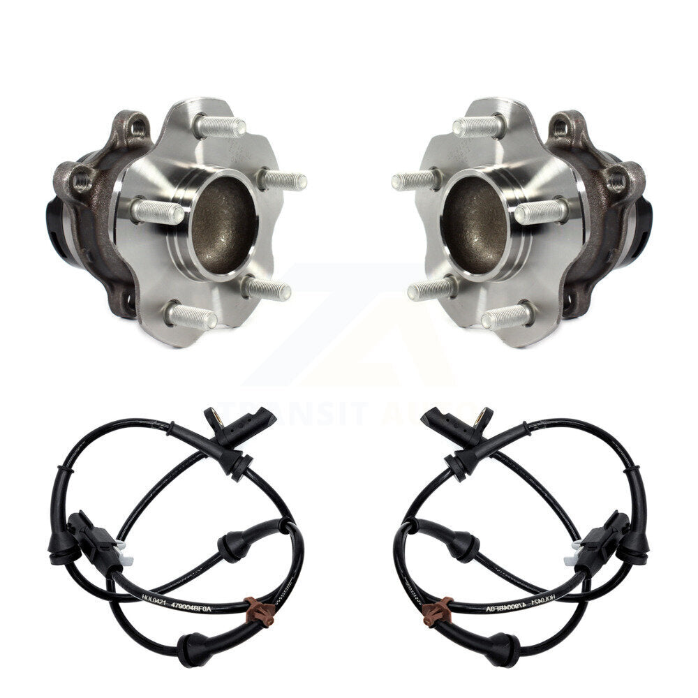 Rear Wheel Hub Bearing Sensor Kit For 2018 Nissan Rogue FWD with 4-Wheel ABS Built in US K7S-101349