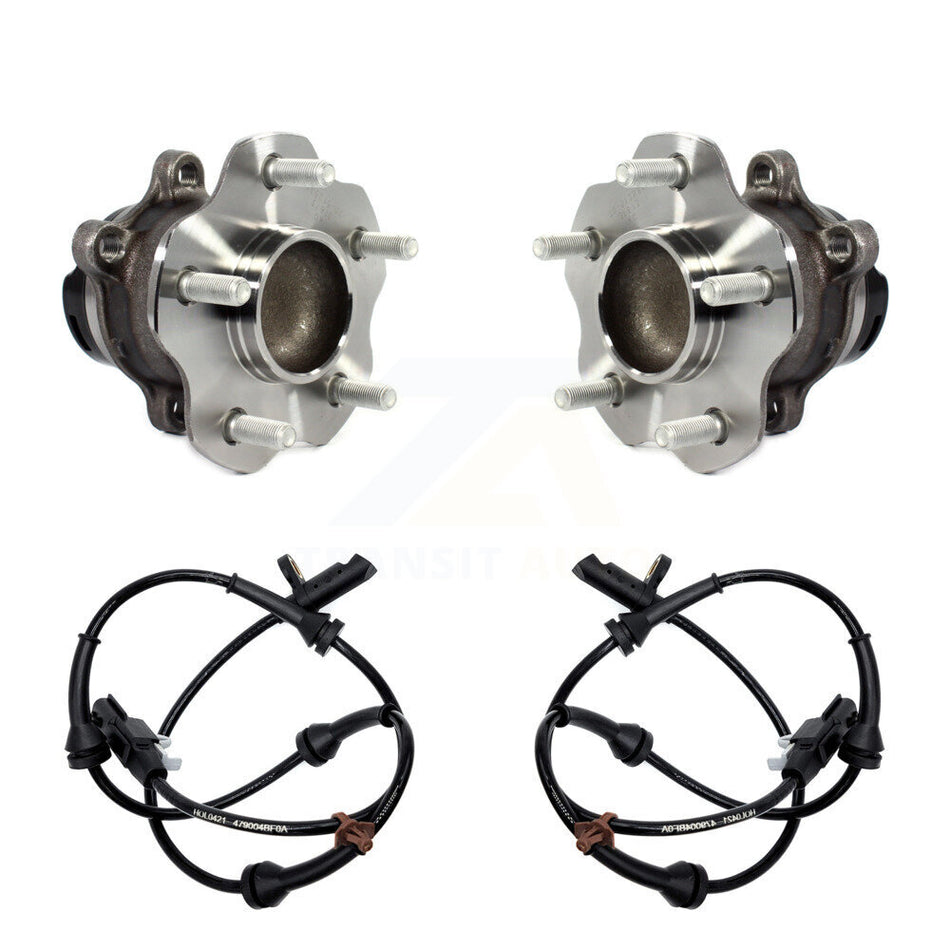 Rear Wheel Hub Bearing Sensor Kit For 2018 Nissan Rogue FWD with 4-Wheel ABS Built in US K7S-101349