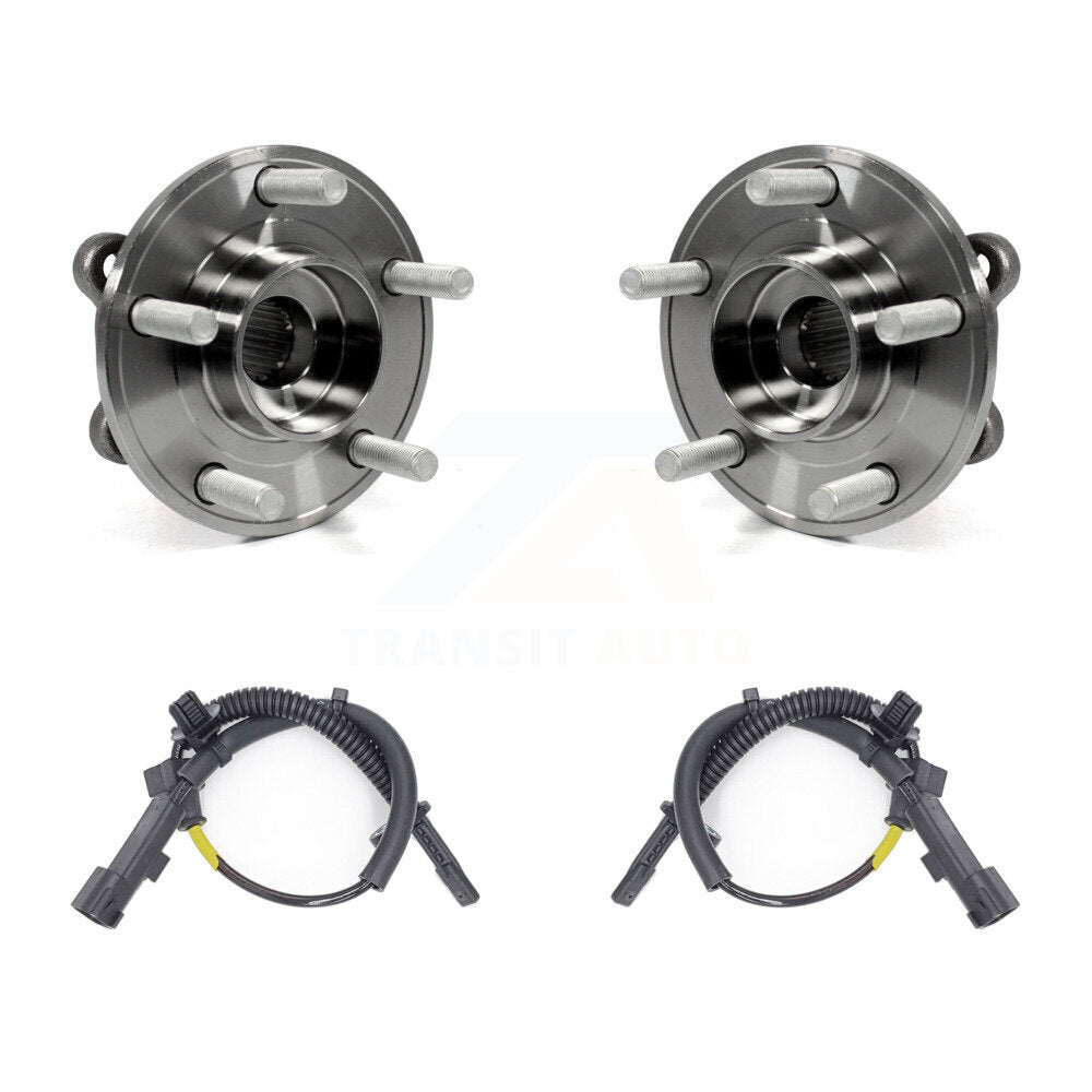 Rear Wheel Hub Bearing And ABS Sensor Kit For Ford Fusion Lincoln MKZ K7S-101397