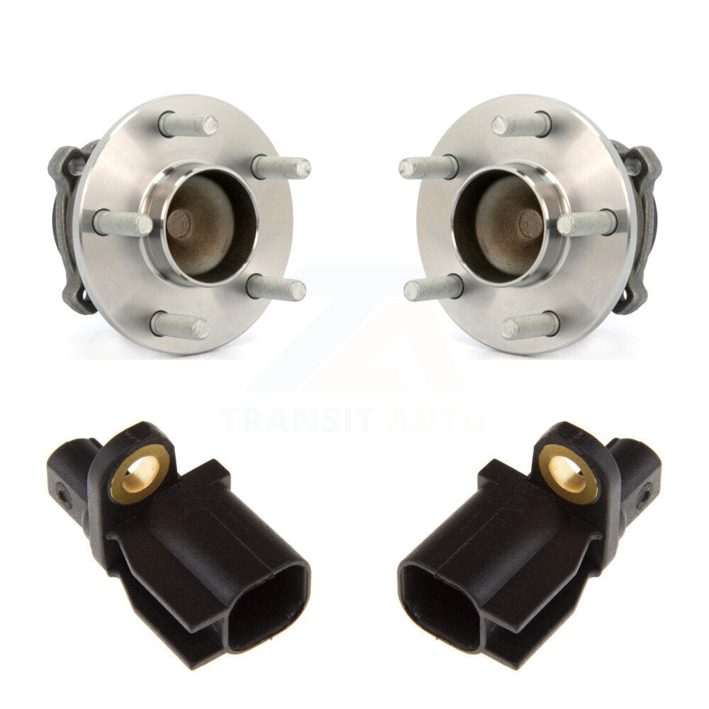 Rear Wheel Hub Bearing And Extra ABS Sensor Kit For Volvo C30 C70 S40 without Harness K7S-101406