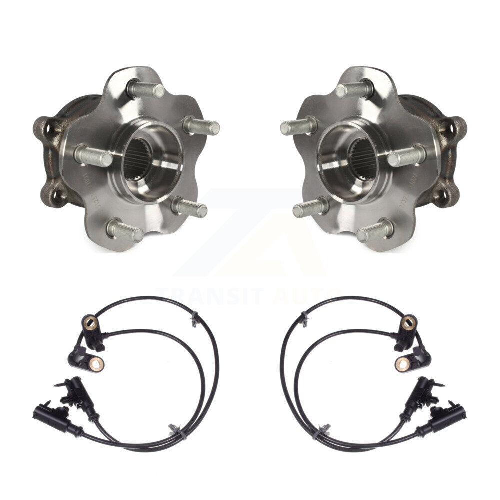 Rear Wheel Hub Bearing And ABS Sensor Kit For INFINITI G35 G25 M35 M45 Q40 with Harness K7S-101446
