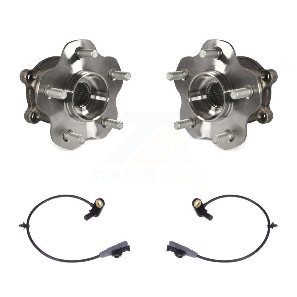 Rear Wheel Hub Bearing And ABS Sensor Kit For 2011 INFINITI FX35 with Harness K7S-101447
