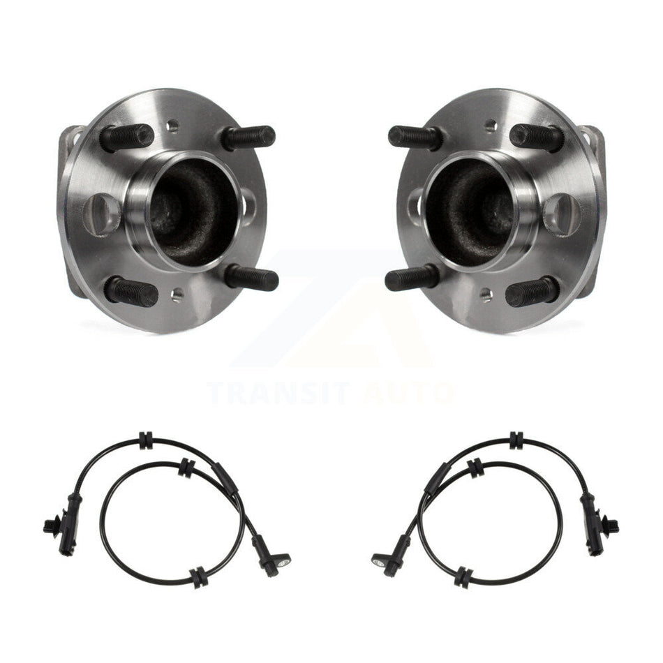 Rear Wheel Hub Bearing And ABS Sensor Kit For 2011 Ford Fiesta To 01 11 with Harness K7S-101452