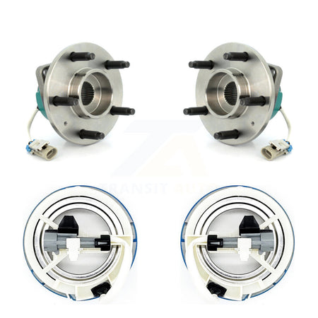 Rear Wheel Hub Bearing And Extra ABS Sensor Kit For Cadillac CTS STS K7S-101458