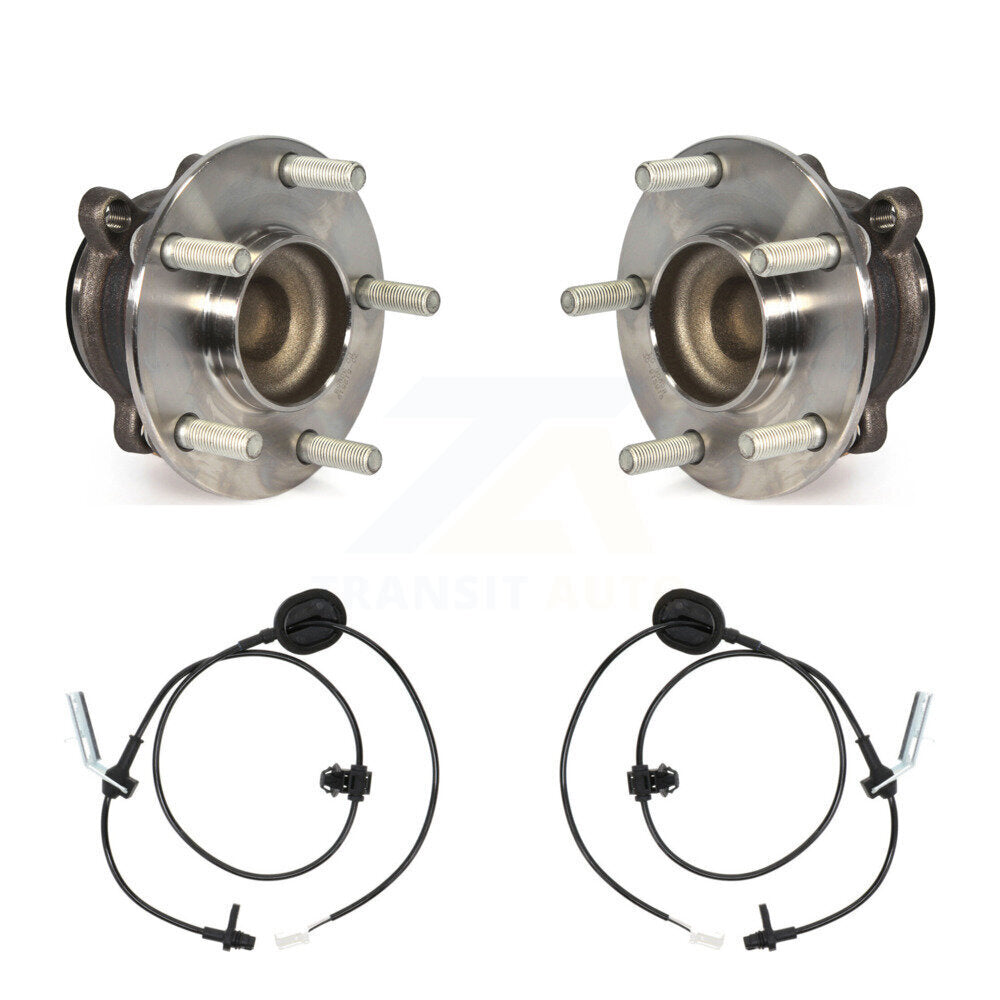 Rear Wheel Hub Bearing & Sensor Kit For 14-17 Mazda 6 2.5L with 4-Wheel ABS Harness K7S-101472